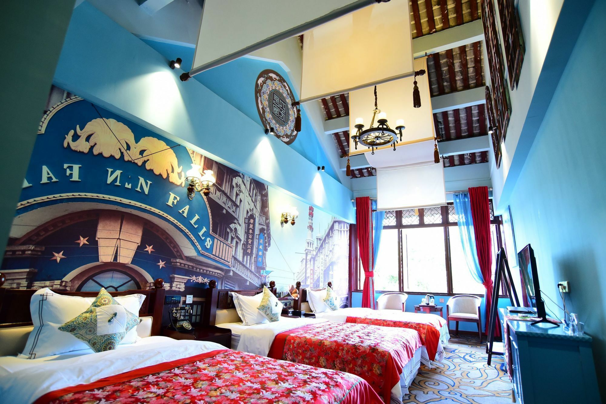 Vegas Cultural Hotel Чэнду Экстерьер фото